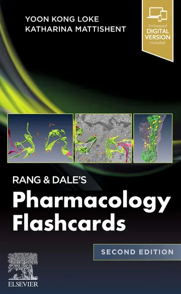 Cover of Rang & Dale's Pharmacology Flash Cards-2E