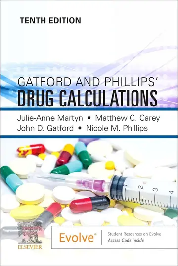 Cover of Gatford and Phillips’ Drug Calculations - 10E