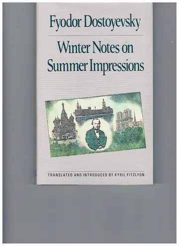 Cover of Winter Notes on Summer Impressions