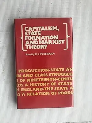 Cover of Capitalism, State Formation and Marxist Theory