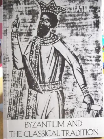 Cover of Byzantium and the Classical Tradition
