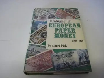 Cover of Catalogue of European Paper Money Since 1900