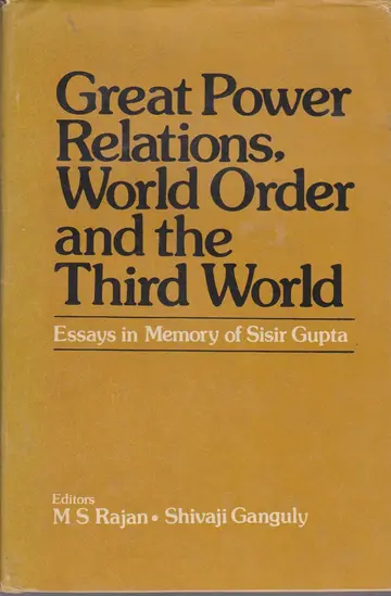 Cover of Great Power Relations, World Order and the Third World