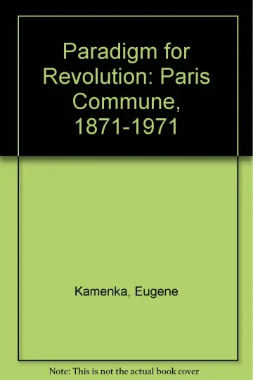 Cover of Paradigm for Revolution