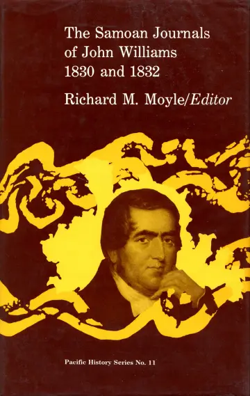 Cover of Samoan Journals of John Williams, 1830 and 1832
