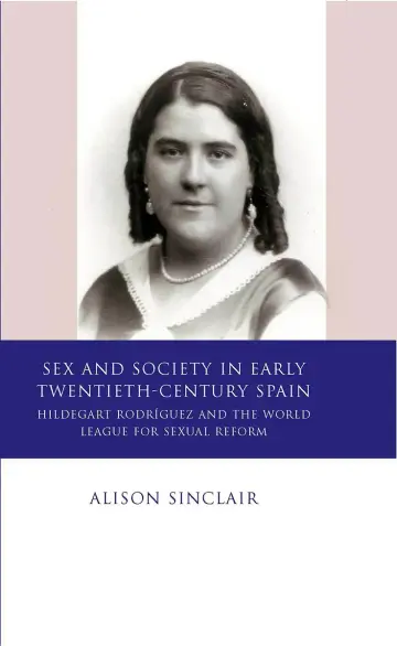 Cover of Sex and Society in Early Twentieth Century Spain