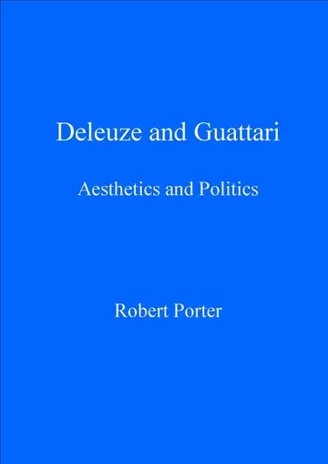 Cover of Deleuze and Guattari