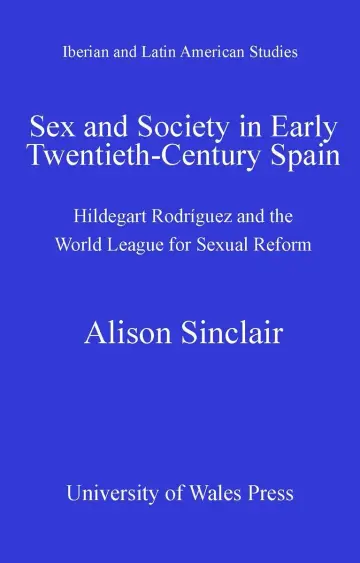 Cover of Sex and Society in Early Twentieth Century Spain