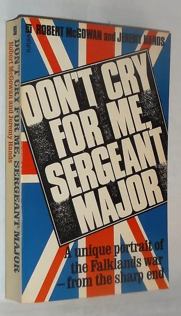 Cover of Don't Cry for Me, Sergeant-major