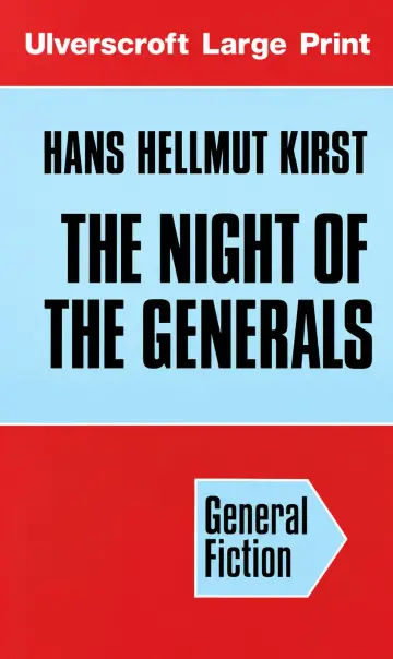 Cover of The Night of the Generals