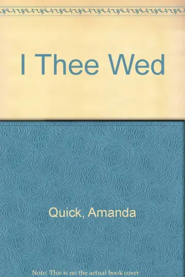 Cover of I Thee Wed