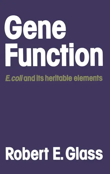Cover of Gene Function