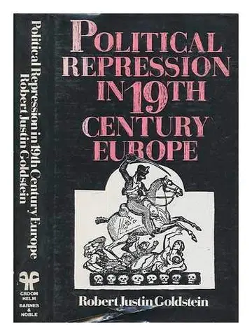 Cover of Political Repression in 19th Century Europe