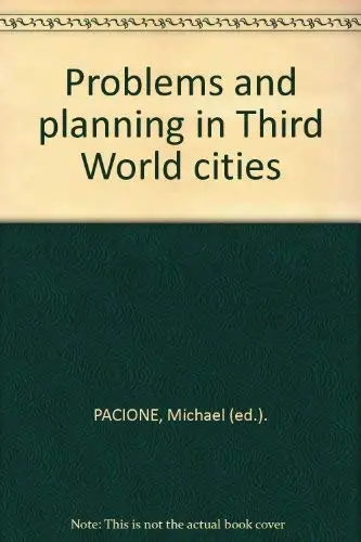 Cover of Problems and Planning in Third World Cities