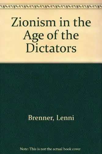 Cover of Zionism in the Age of the Dictators