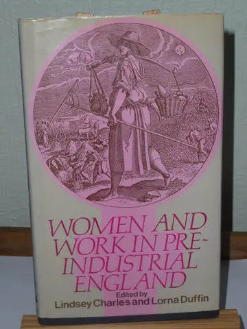 Cover of Women and Work in Pre-industrial England