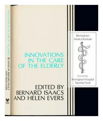Cover of Innovations in the Care of the Elderly
