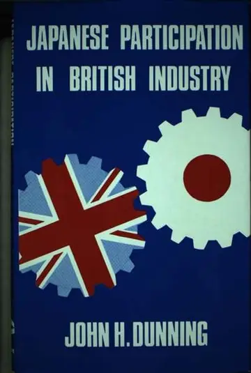 Cover of Japanese Participation in British Industry