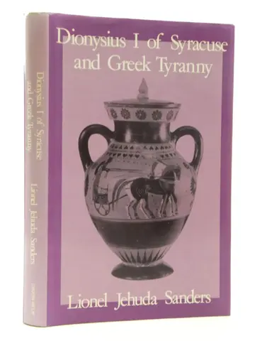 Cover of Dionysius I of Syracuse and Greek Tyranny