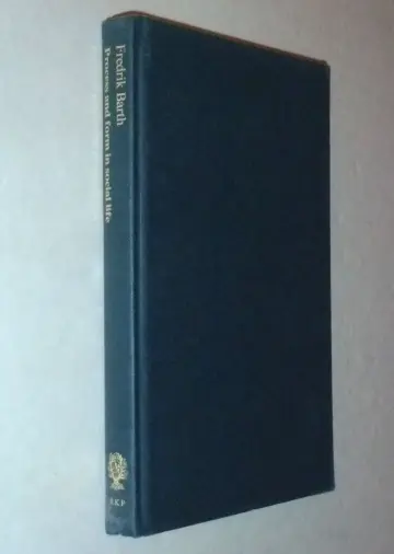 Cover of Process and Form in Social Life