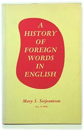 Cover of History of Foreign Words in English