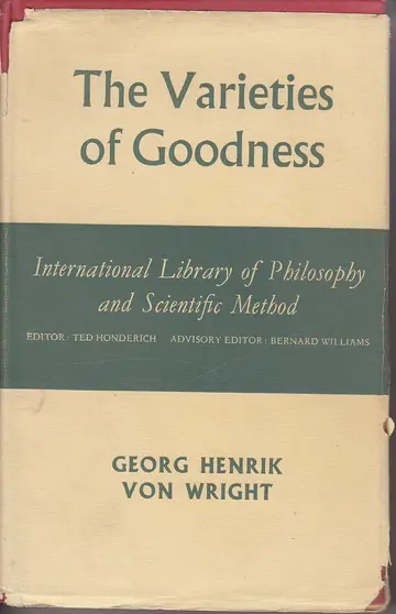 Cover of Varieties of Goodness