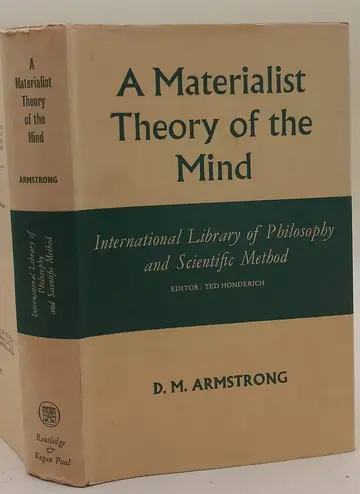Cover of Materialist Theory of the Mind