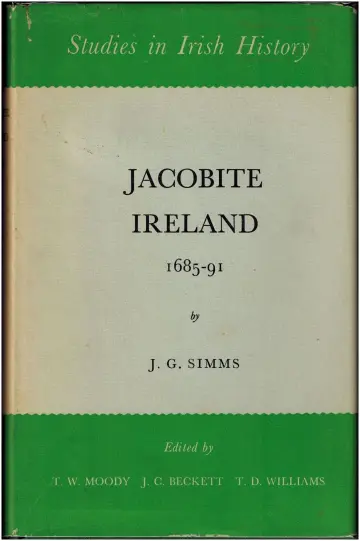 Cover of Jacobite Ireland, 1685-91