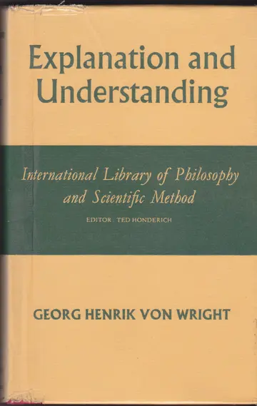 Cover of Explanation and Understanding
