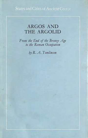 Cover of Argos and the Argolid