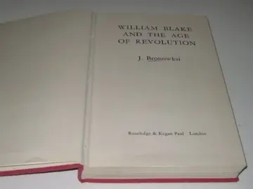 Cover of William Blake and the Age of Revolution