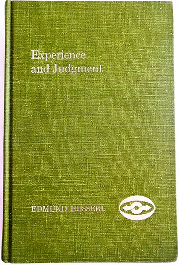 Cover of Experience and Judgment