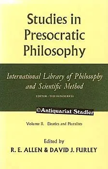 Cover of Studies in Pre-Socratic Philosophy