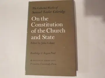 Cover of On the Constitution of Church and State