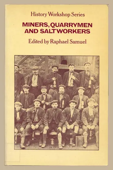Cover of Miners, Quarrymen and Saltworkers