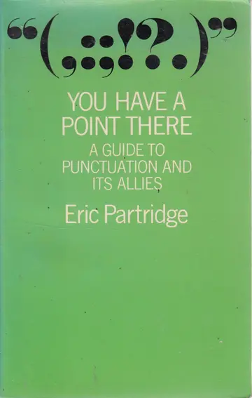 Cover of You Have a Point There