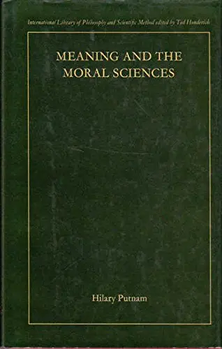 Cover of Meaning and the Moral Sciences