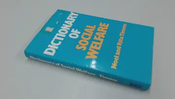 Cover of Dictionary of Social Welfare