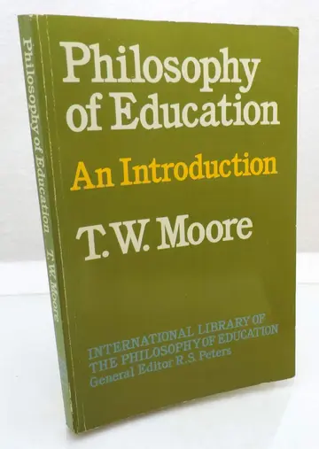 Cover of Philosophy of Education