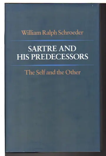 Cover of Sartre and His Predecessors