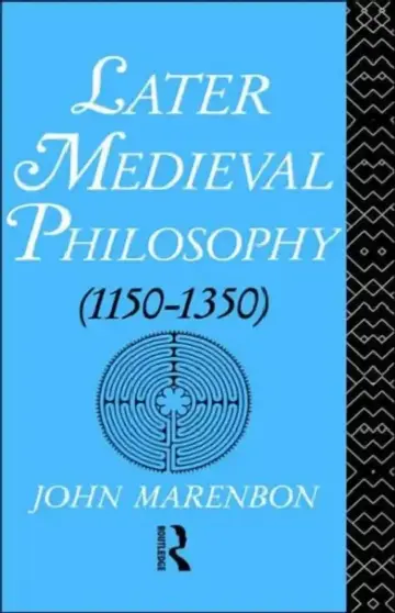 Cover of Later Medieval Philosophy