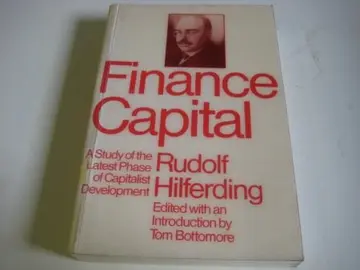Cover of Finance Capital