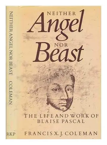 Cover of Neither Angel nor Beast
