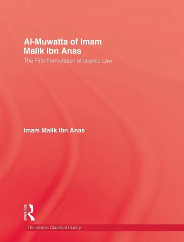 Cover of Al-Muwatta of Imam Malik Ibn Anas