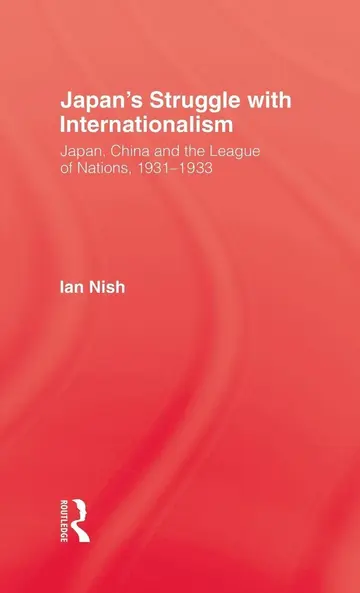 Cover of Japan's Struggle with Internationalism