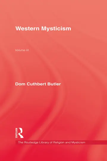 Cover of Western Mysticism