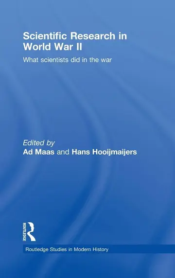 Cover of Scientific Research in World War II