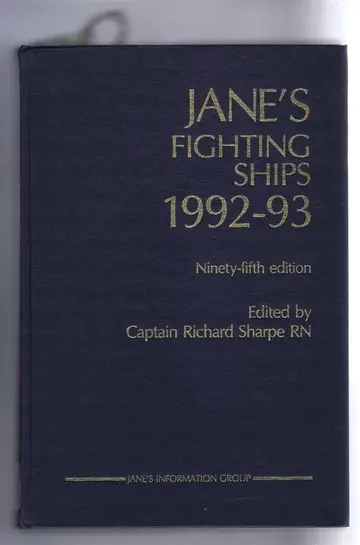 Cover of Jane's Fighting Ships 1992-93