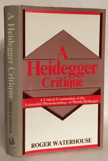 Cover of Heidegger Critique