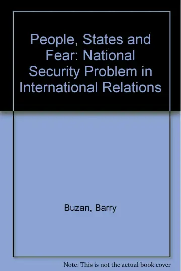 Cover of People, States and Fear
